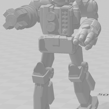 32nd secolo centurione omni mech battletech gioco robot miniatura 3d print model - Mito3D