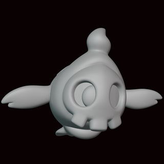 355 crepúsculo Pokémon figura estátua videogame videogames miniatura escultura Admirador arte estatueta esmeralda rubi Hoenn 3d print model - Mito3D