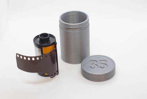 35mm film box photo analogue photography 3d print model - Mito3D