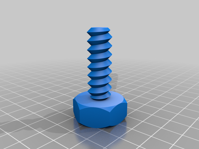 35mm toy bolt 3D print model - Mito3D