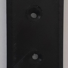 35mm x75mm 10mm Fuß Pad Pads Möbel 3d print model - Mito3D