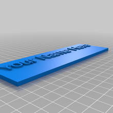 3 personalizado 3d_printing 3d print model - Mito3D