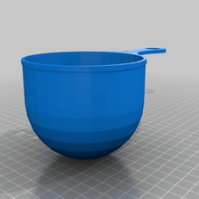 375ml measuring scoop customized kitchen_dining 3d print model - Mito3D