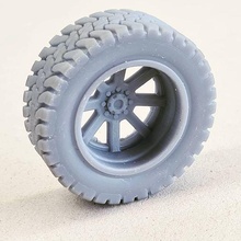 37 12 5 toyo tyres 24 fuel maverick rims 1 scale dually model 3d print tyre pickup 3d print model - Mito3D