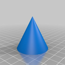 38 38 pontudo cone personalizado math_art 3d print model - Mito3D
