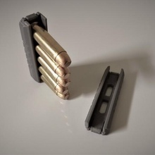 38 spl 357 mag hız yükleyici striptizci klips magnum revolver şerit 3d print model - Mito3D