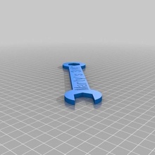 3 4 wrench tool customized tools 3d print model - Mito3D