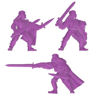 3 assassins humans oldhammer assassin 3d print model - Mito3D