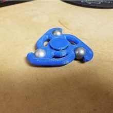 3 rolamento de esferas fidget giratório jogo 3d print model - Mito3D