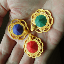 3 diamond pendants circles jewelry jewel pendant 3d print model - Mito3D