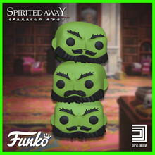 3 verde cabeças chihiro espirituoso ghibli funko pop 3d print model - Mito3D
