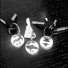 3 unsichtbar Zeichen Schlüsselanhänger Gadget Schlüsselbund porte cl portecl Hipster Schlüssel Schlüsselring Ring Hut Mode Chapeau 3d print model - Mito3D