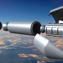 3 sahne gslv roket 3d print model - Mito3D
