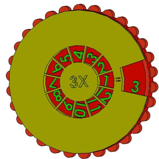 3 tavolo giocattolo 3D print model - Mito3D