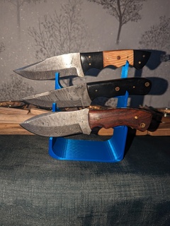 3 Tier Messer Stand Werkzeuge Anzeige 3d print model - Mito3D