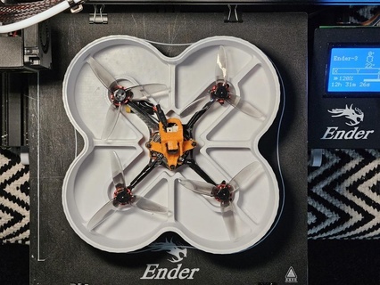 3 stuzzicadenti Astuccio guaina gioco 3inch pollice drone quad portando crux3 fpv happymodel r c veicoli distanza controllo 3d print model - Mito3D