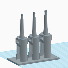 3 torres san andrian arquitectura fecsa Santo santo adria Barcelona badalona bdn bcn 3d print model - Mito3D