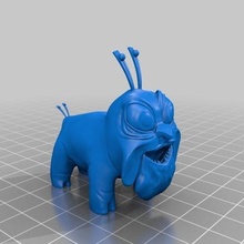 3below luug art creature dlp sla zbrush creatures 3d print model - Mito3D