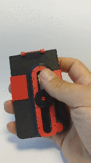 3d printed tarjeta soporte billetera moderno diseño elegante organizador Delgado printing funcional minimalista durable compacto almacenamiento solución fácil acceso innovador pulcro ligero 3d print model - Mito3D