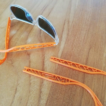 3d-printed custom sunglasses fashion 3d printer infill legs summer sun topless glasses 3d print model - Mito3D