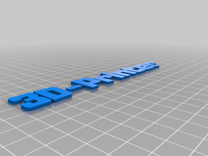 3d-printer text 3dart 3dprinter art 3d printer accessories 3D print model - Mito3D