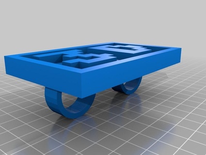 3d customized rings 3d print model - Mito3D