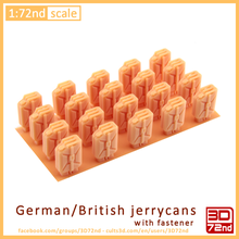 3d72nd 1 72nd Rahmen Deutsche britisch Jerrycans Verschluss Spiel 72 Modell Kit 3d print model - Mito3D