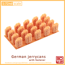 3d72nd - 1 72nd scale german jerrycans early fastener game 72 model kit 3d print model - Mito3D