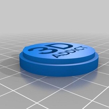 3d addict keychain 3d print model - Mito3D