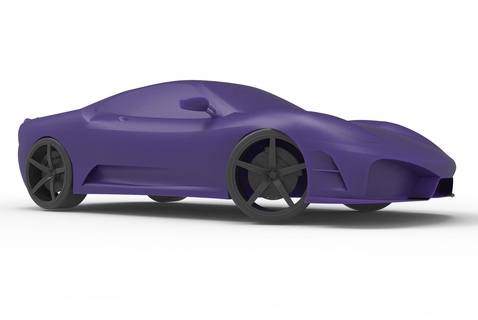 3d oppression Ferrari f430 Jeu oyuncak araba voiture imprimante 3d print model - Mito3D