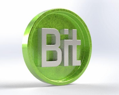 3d po arte moneta eth btc poligono stampabile cyrpto monete bitcoin doge 3d print model - Mito3D