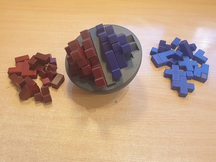 3d bloques equilibrio juego bloquear edificio equilibrar divertido impresión 3d print model - Mito3D