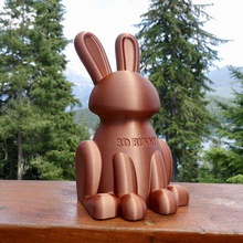3d conejito modelo juego a los animales el conejo bunny 3d print model - Mito3D