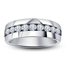 3d cad model wedding band ring jewelry stl engagement 3d print model - Mito3D