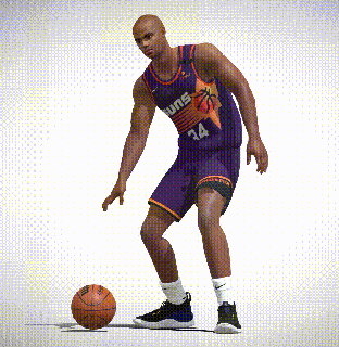 3d Charles Barkley Washington Zauberer nba Basketball Spieler Männer männlich Charakter besiedelt rig Animation 3d print model - Mito3D