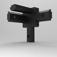 3d conector 2020 alumínio extrusão ferramenta impressora partes 3d print model - Mito3D