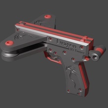 3d crossbow - dragon 3d print model - Mito3D