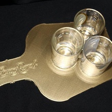 3d couronne Royal coup verre boisson portion plateau l'alcool ivre boissons 3d print model - Mito3D