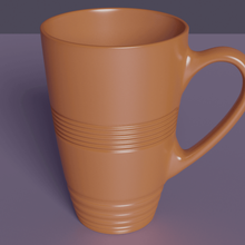3d-cup home Mathe-Kunst low-poly - Spielzeug hendel box Kaffee Tee 3d jaar Becher cup 3d print model - Mito3D