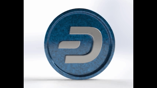 3d dash coin eth btc polygon printable cyrpto coins bitcoin doge tether 3d print model - Mito3D