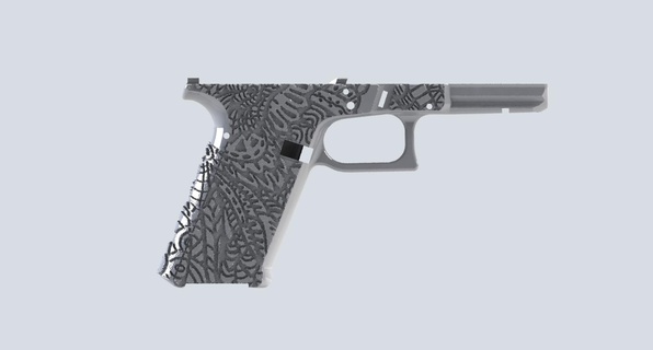 3d scarabocchio ii fmda 172 glock 17 pistola 9mm 3d print model - Mito3D