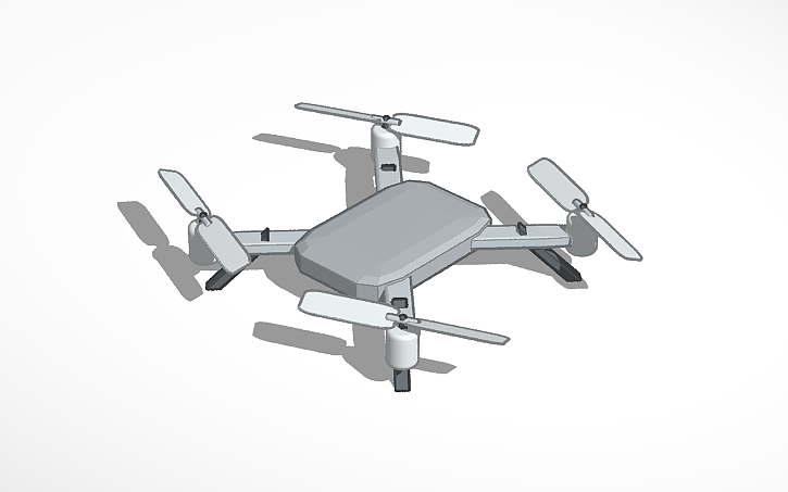 3d Drohne Zuhause Haus 3D print model - Mito3D
