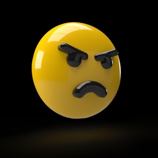 3d emoji visage Icônes 7 art obj psd émotions souriant 3d print model - Mito3D