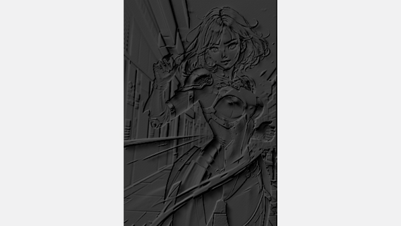 3d kadın savaşçı Sanat kız dijital fantezi kuvvetli Kadın prenses kılıç ustası güçlendirme sanatsal ifade cesur karakter yaratıcı illüstrasyon epik savaş dinamik ruh işleme 3d print model - Mito3D