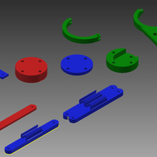 3d filamento de gestão definido ferramenta A impressão conjunto 3d print model - Mito3D
