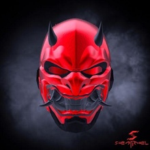 3d files-red hood oni helmet art redhood jasontodd onimask samurai samuraimask justiceleague titans teentitans robin nightwing 3d print model - Mito3D