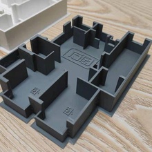 3d floor plan architecture 3d print model - Mito3D