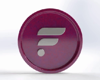 3d flr coin eth btc polygon printable cyrpto coins bitcoin doge algo 3d print model - Mito3D