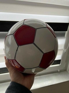 3d football - wled ball soccer 3d print model - Mito3D