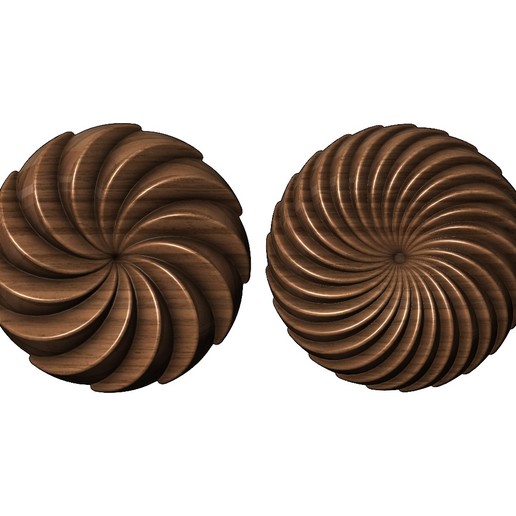 3d geometrical pattern rosettes n00 print model rosette carving ornament artcam plaster gypsum moldings relief printable chocolat mold pastry abstract carved geometric shape jewelry pendant house wood wooden 3D print model - Mito3D
